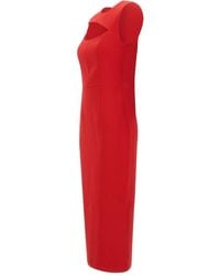 Rebecca Vallance - Cut-Out Midi Dress - Lyst