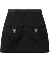 Versace - Wollen Mini-Rok - Lyst