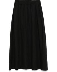 Kaos - Falda midi de lino - Lyst