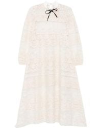 N°21 - Lace-Bow Maxi Dress - Lyst