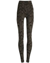 Wolford - Leggings Mit Animal-Print - Lyst
