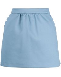 RED Valentino - Scallop Edge Skort - Lyst