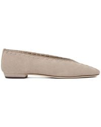 Giorgio Armani - Ballerinas Mit Stickerei - Lyst
