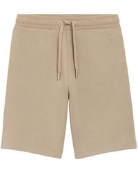 Ami Paris - Ami De Coeur Cotton Fleece Shorts - Lyst