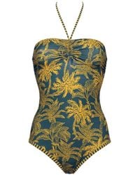 Eres - Tie-Neck Printed Swimsuit - Lyst
