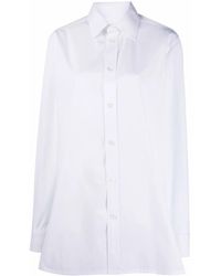 Maison Margiela - Long-Sleeve Cotton Shirt - Lyst
