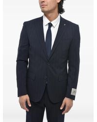 Corneliani - Pinstripe-Pattern Single-Breasted Suit - Lyst