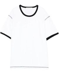 AYA MUSE - Waffle Trim T-Shirt - Lyst