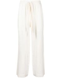 Commas - Mid-Rise Wid-Leg Trousers - Lyst