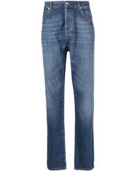 Brunello Cucinelli - Slim Legs Jeans - Men's - Cotton - Lyst