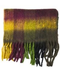 Antik Batik - Karierter Schal Mit Fransen - Lyst