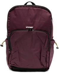 K-Way - Gizy Logo-Patch Backpack - Lyst