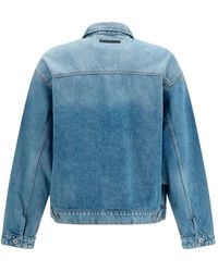 7 For All Mankind - Veste Ample En Jean - Lyst