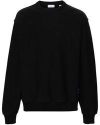 Burberry - Ekd-patch Cotton Sweatshirt - Lyst