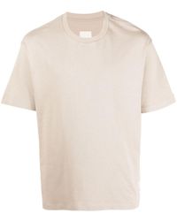 Emporio Armani - Half-sleeved Organic-cotton T-shirt - Lyst