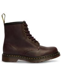Dr. Martens - 1460 Crazy Horse Combat Boots - Lyst