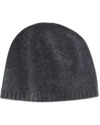 Ziggy Chen - Slouchy Ribbed-Trim Beanie Hat - Lyst