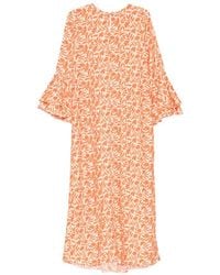 Bambah - Jurk Met Ruches - Lyst