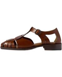 Hereu - Pesca Woven Cut-Out Sandals - Lyst