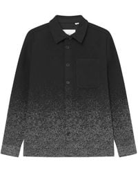 Les Deux - Kaleb Shirtjack Met Vervaagd Effect - Lyst