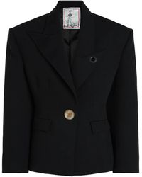 KARL LAGERFELD - Kl Studio Voluminous Blazer - Lyst