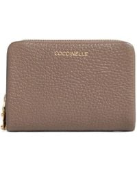 Coccinelle - C-Me Grained-Leather Wallet - Lyst