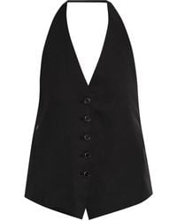 Helmut Lang - Chaleco de cabestro de . - Lyst