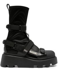 Premiata - Touch-strap Chunky-sole Boots - Lyst