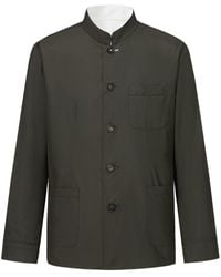 Shanghai Tang - Stand Up-collar Reversible Jacket - Lyst