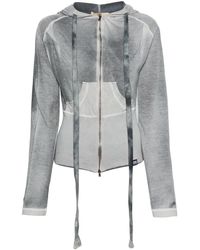 KNWLS - Raze Washed Panelled Hoodie - Lyst