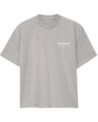 AllSaints - Underground Short Sleeve T-Shirt - Lyst