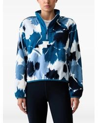 Columbia - Sequoia Grove Floral-Print Quarter-Zip Sweatshirt - Lyst