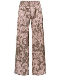 Maliparmi - Sweet Foliage Trousers - Lyst