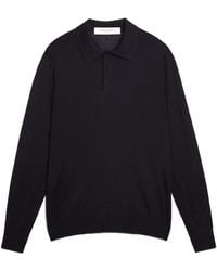 Golden Goose - Wool Polo Shirt - Lyst
