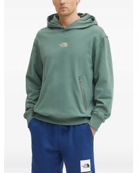 The North Face - Logo-Embroidery Hoodie - Lyst