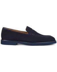 Doucal's - Suede Loafers - Lyst