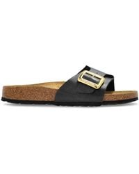 Birkenstock - Sandali Slides Madrid Big Buckle Con Fibbia - Lyst