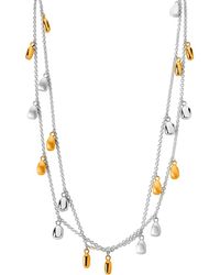 TANE MEXICO 1942 - Sterling Silver And 23kt Yellow Gold Vermeil Alma Necklace - Lyst