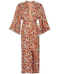 Eres - Resonances Floral-Print Kimono - Lyst