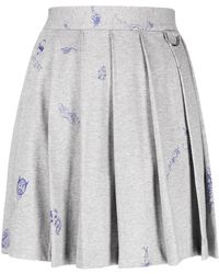 Vetements - Minirock Mit Grafischem Print - Lyst
