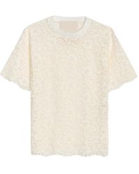 A PAPER KID - Lace T-Shirt - Lyst
