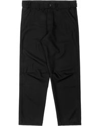 Comme des Garçons - Button-Fastening Woven Trousers - Lyst