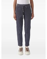 Max Mara - Drawstring-Waist Trousers - Lyst