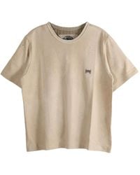 Ziggy Chen - Speckled Cotton T-Shirt - Lyst
