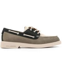 KARL LAGERFELD - Colour-Block Boat Shoes - Lyst