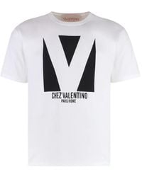 Valentino Garavani - T-Shirt À Logo Imprimé - Lyst