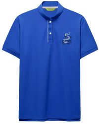 Shanghai Tang - Polo Tang Dragon En Coton - Lyst