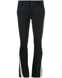 Perfect Moment シェブロン フレアパンツ - ブラック