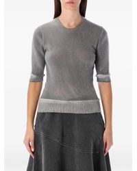 Our Legacy - Ribbed-Details T-Shirt - Lyst