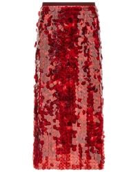 Fabiana Filippi - スパンコール マキシスカート - Lyst